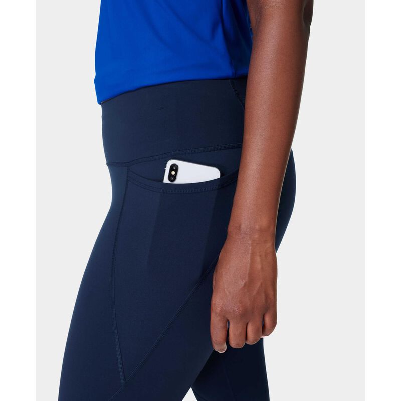 Sweaty Betty Power 7/8 Workout Leggings Navy Blue image number 2
